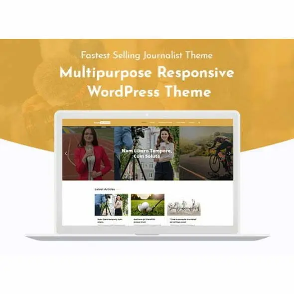 Journalist Portfolio – WordPress Theme