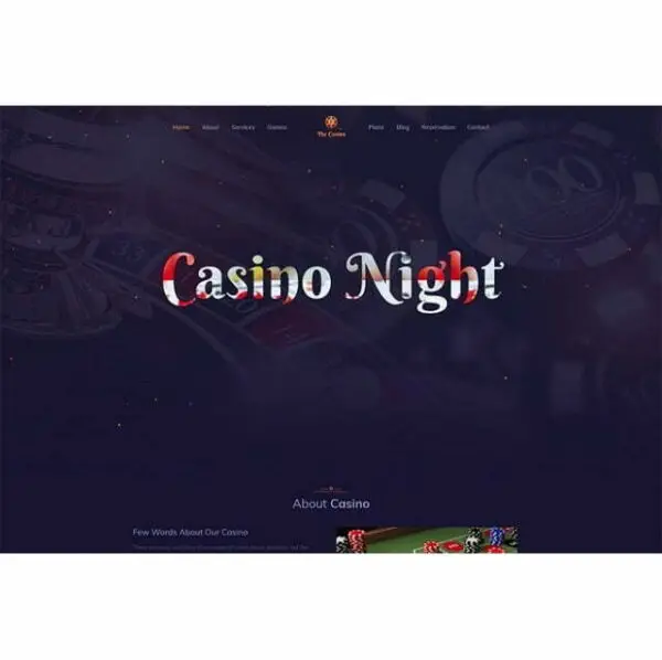 The Casino – HTML Template